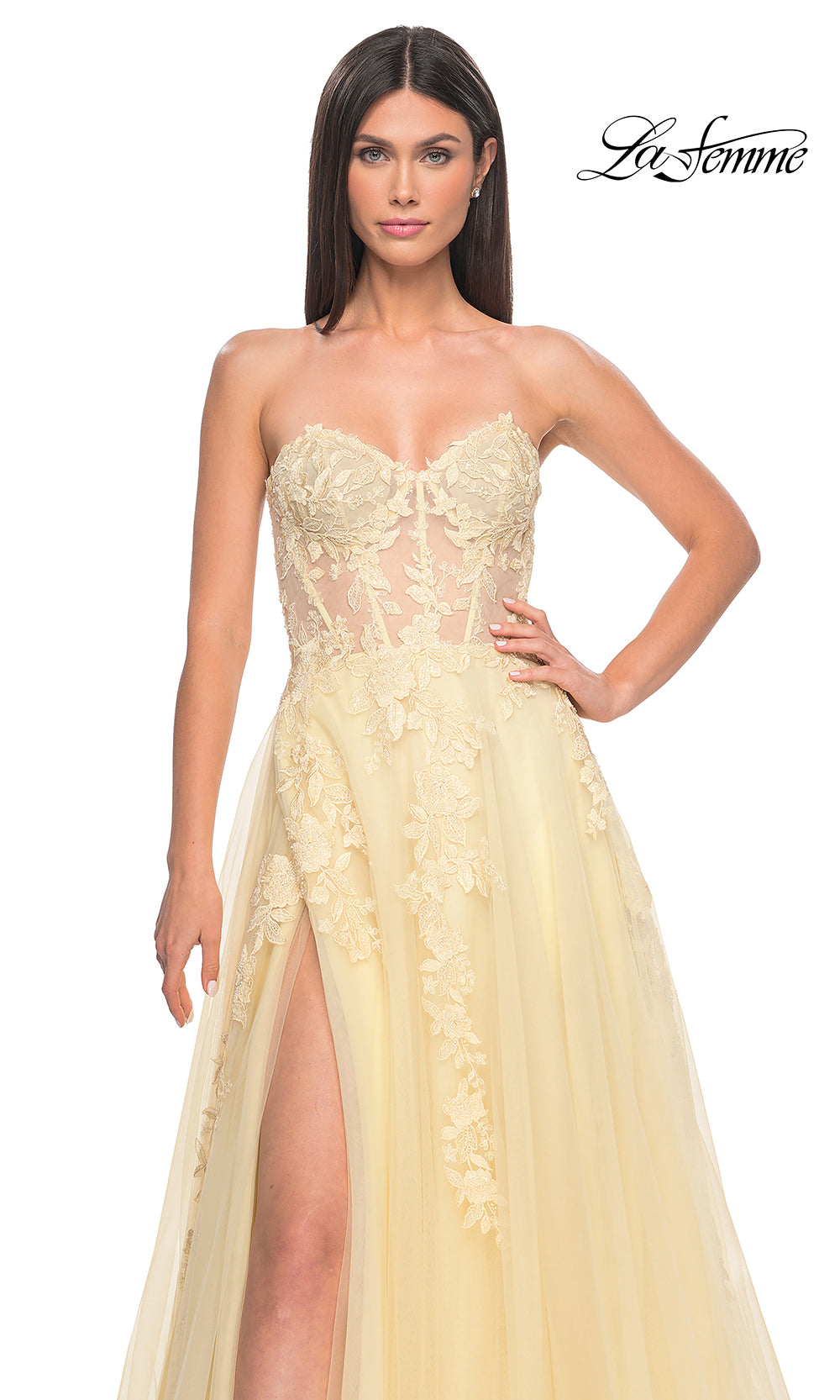 La Femme 32082 Pale Yellow
