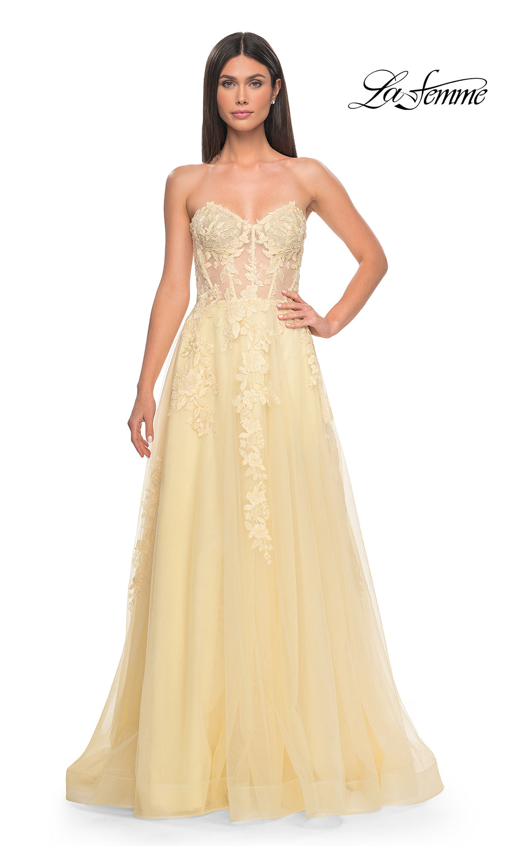 La Femme 32082 Pale Yellow