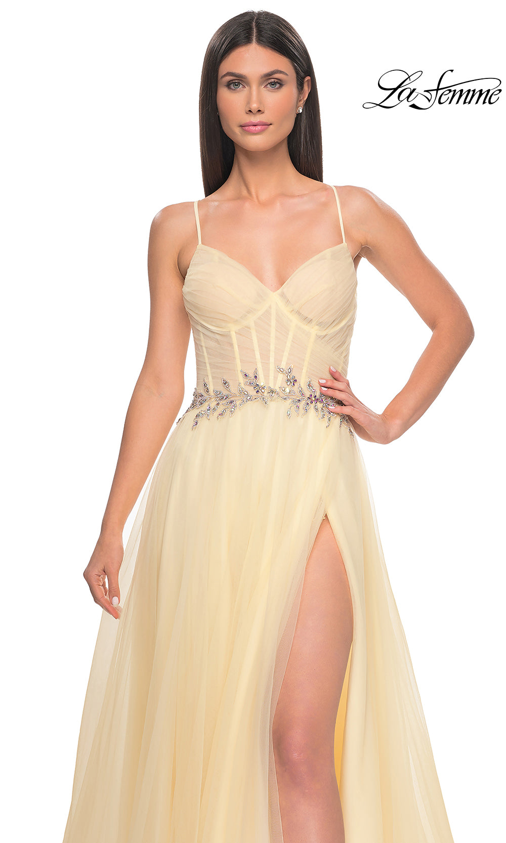 La Femme 32117 Pale Yellow
