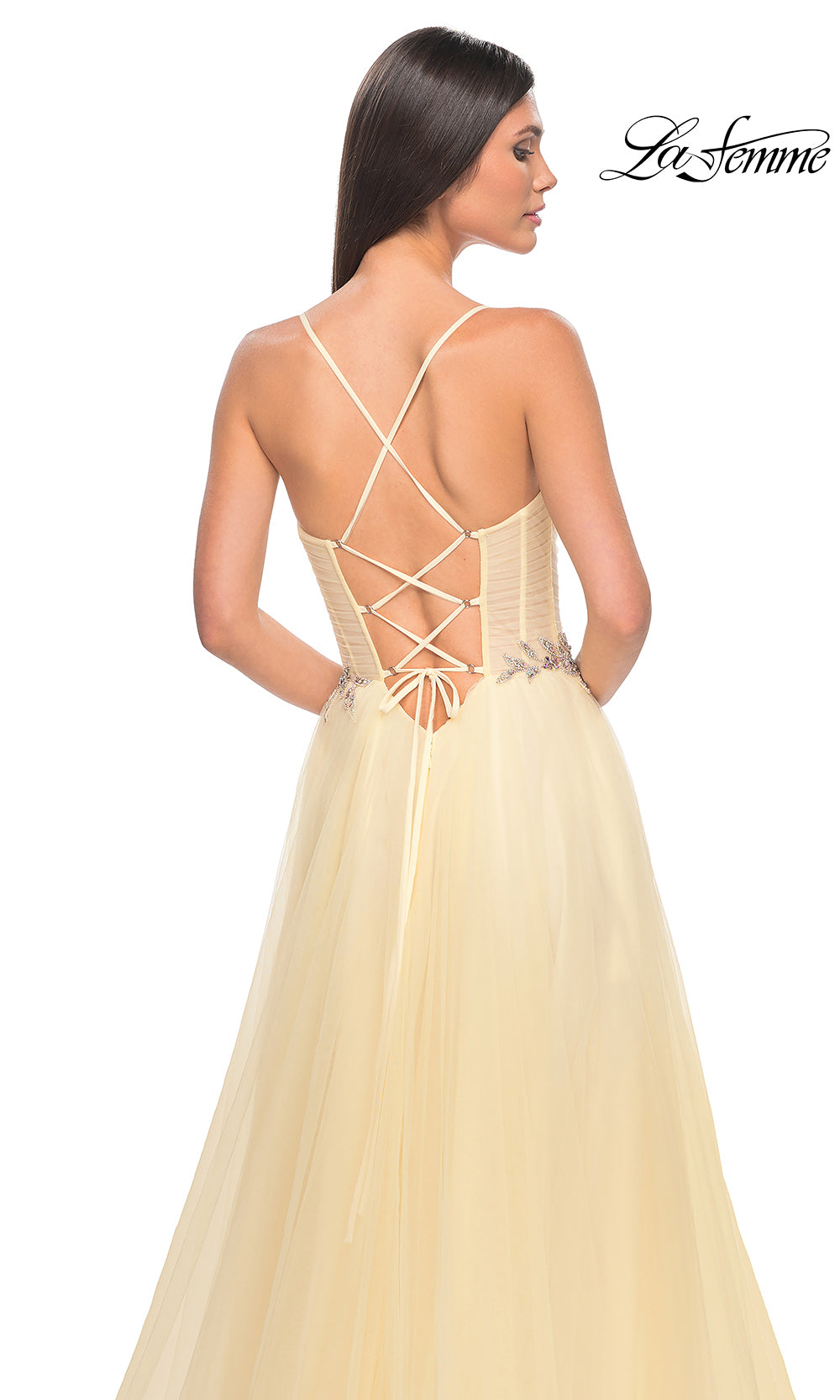 La Femme 32117 Pale Yellow
