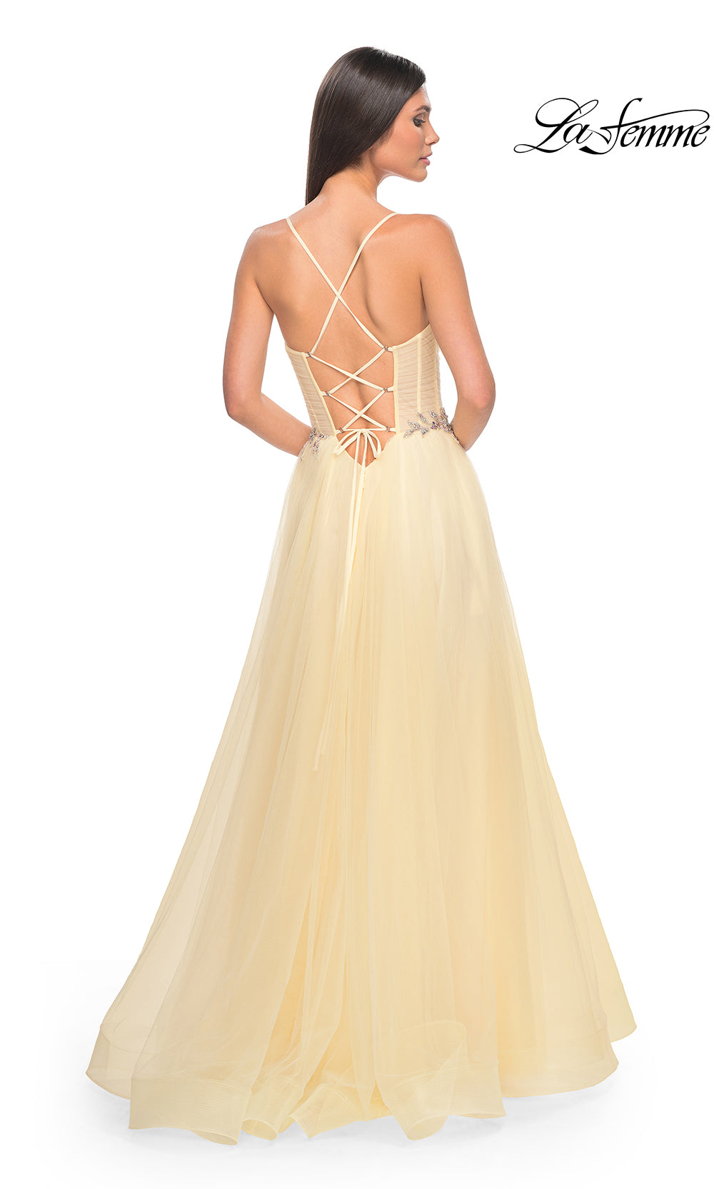La Femme 32117 Pale Yellow
