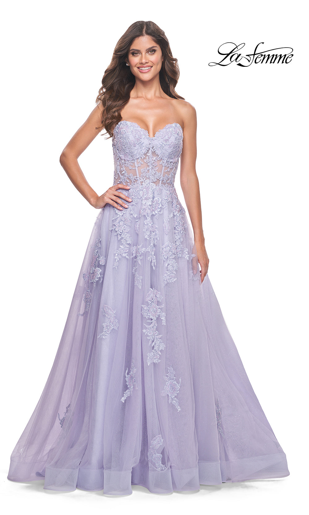 La Femme 32145 Light Periwinkle