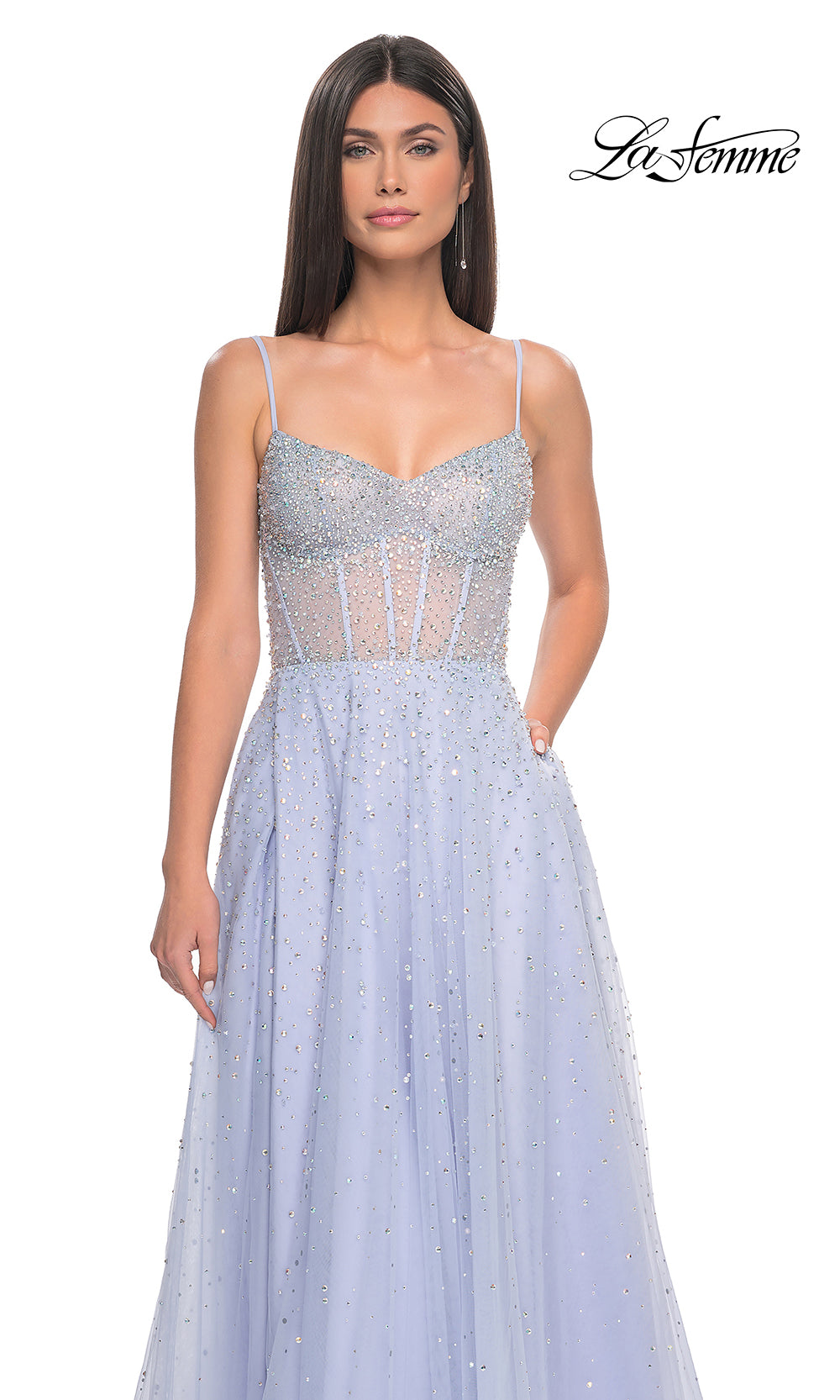 La Femme 32146 Light Periwinkle