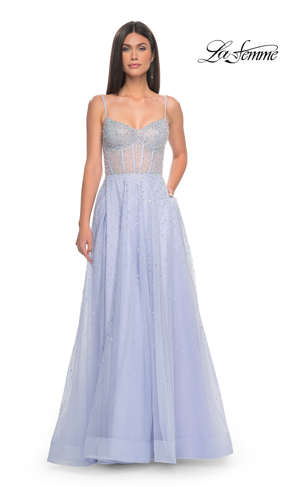 La Femme 32146 Light Periwinkle