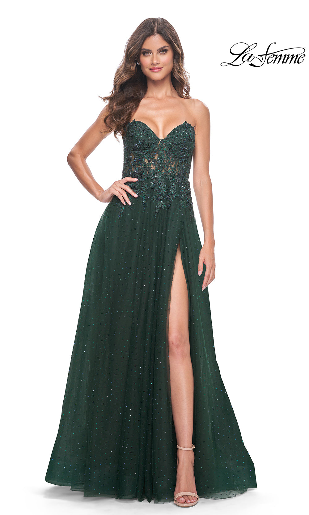 La Femme 32253 Dark Emerald