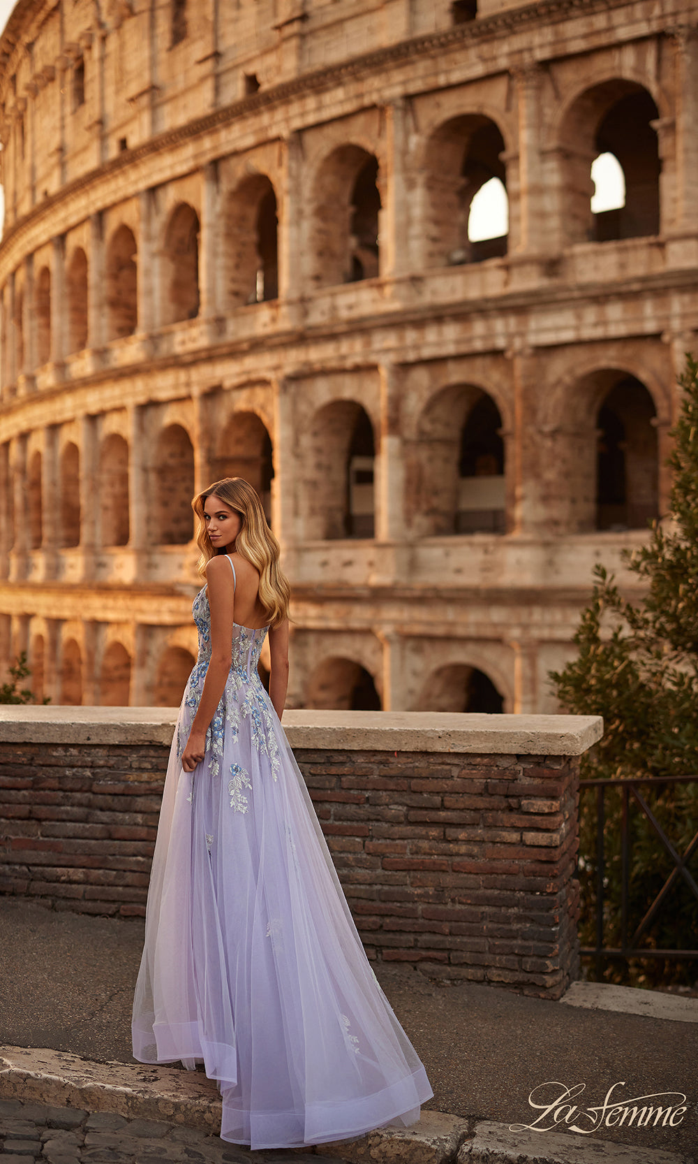 La Femme 32288 Lavender Gray