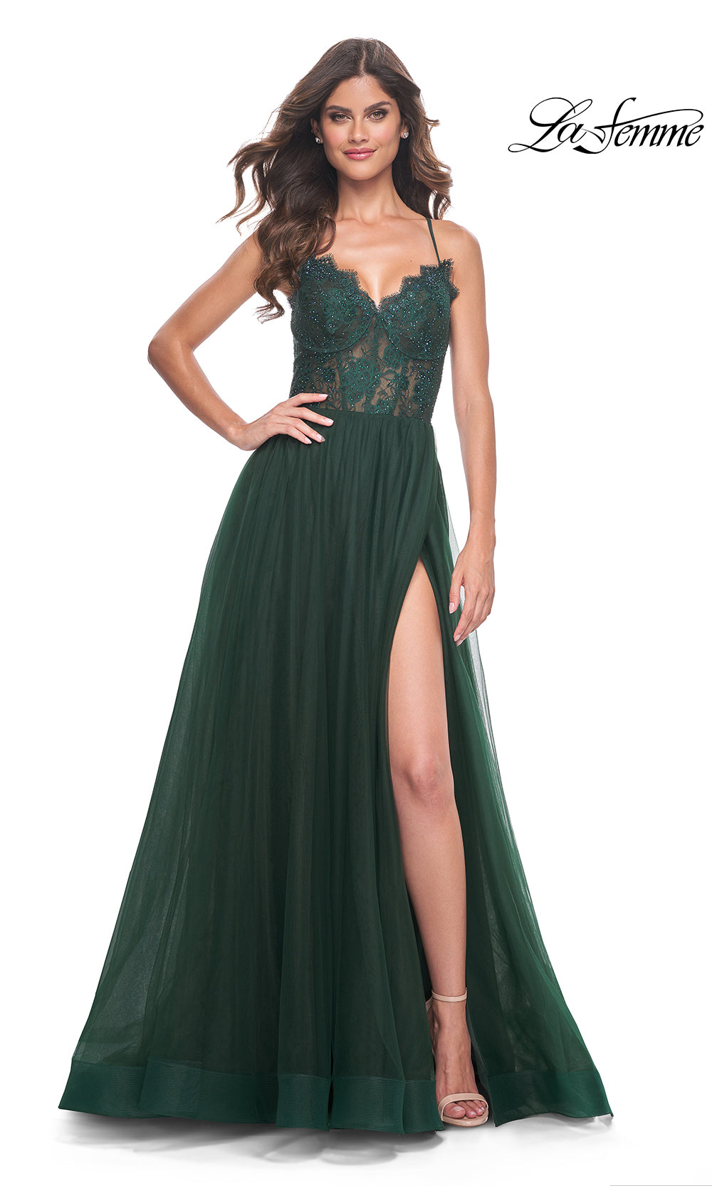 La Femme 32306 Dark Emerald