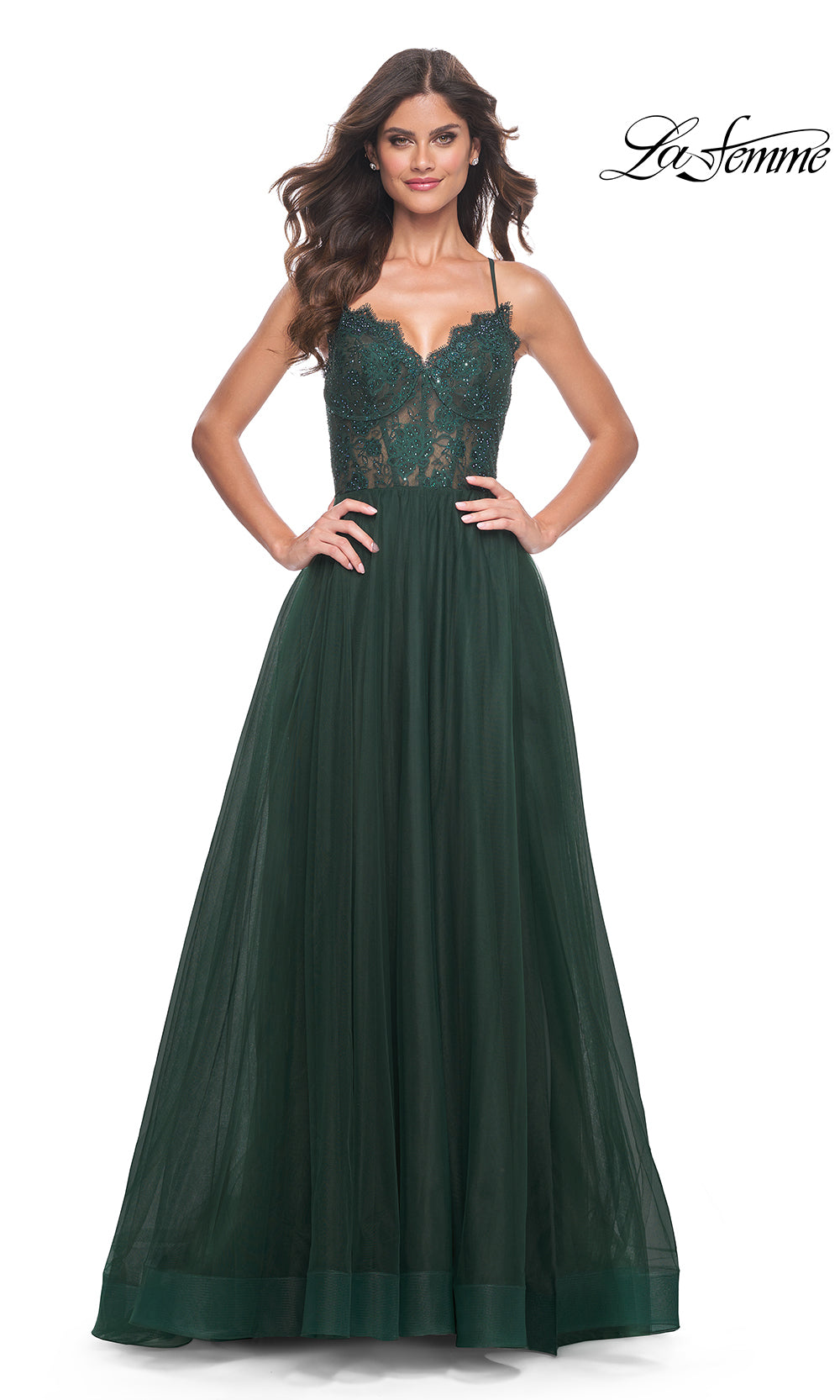 La Femme 32306 Dark Emerald