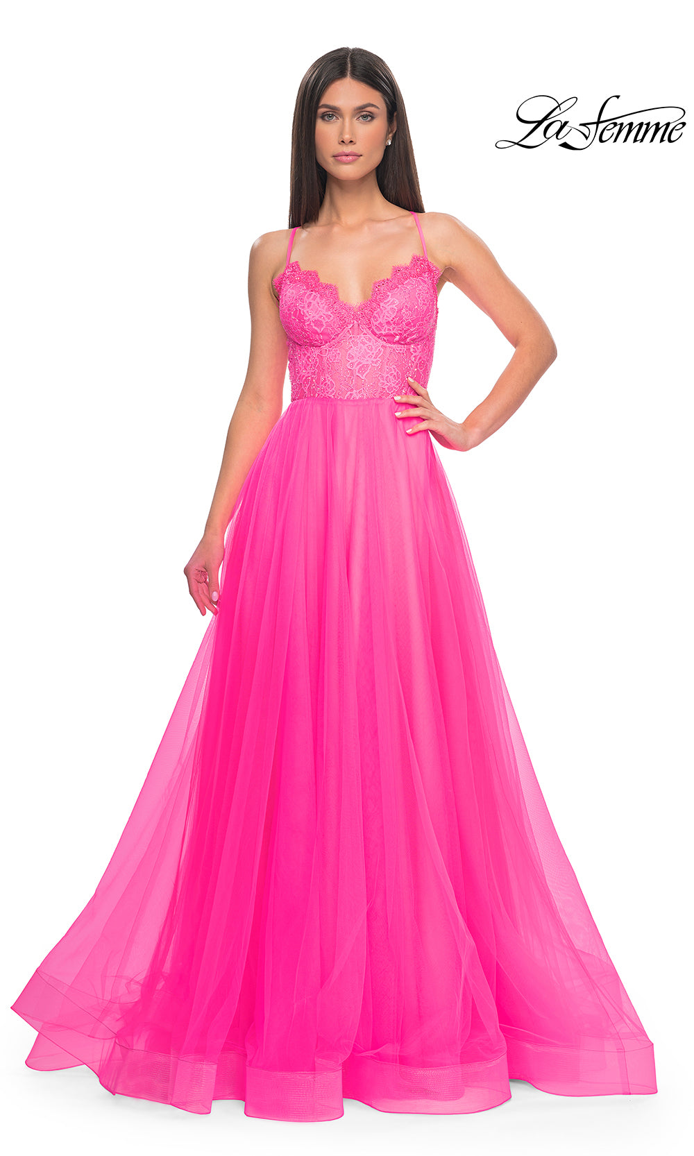 La Femme 32306 Neon Pink