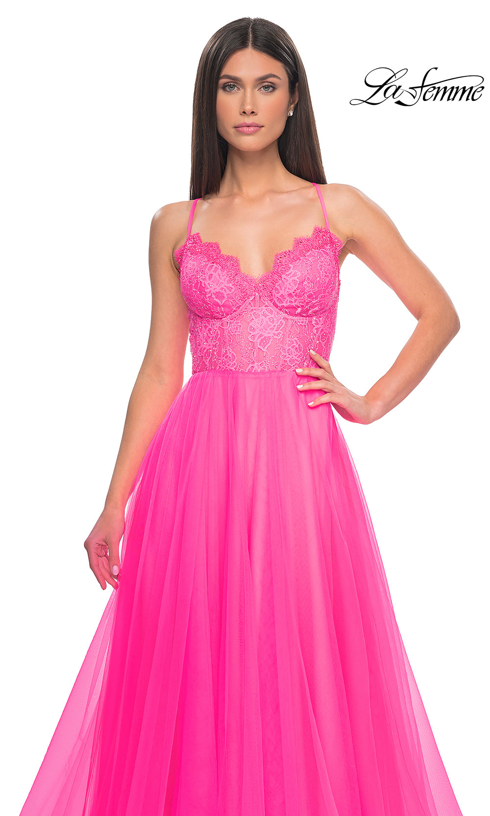 La Femme 32306 Neon Pink