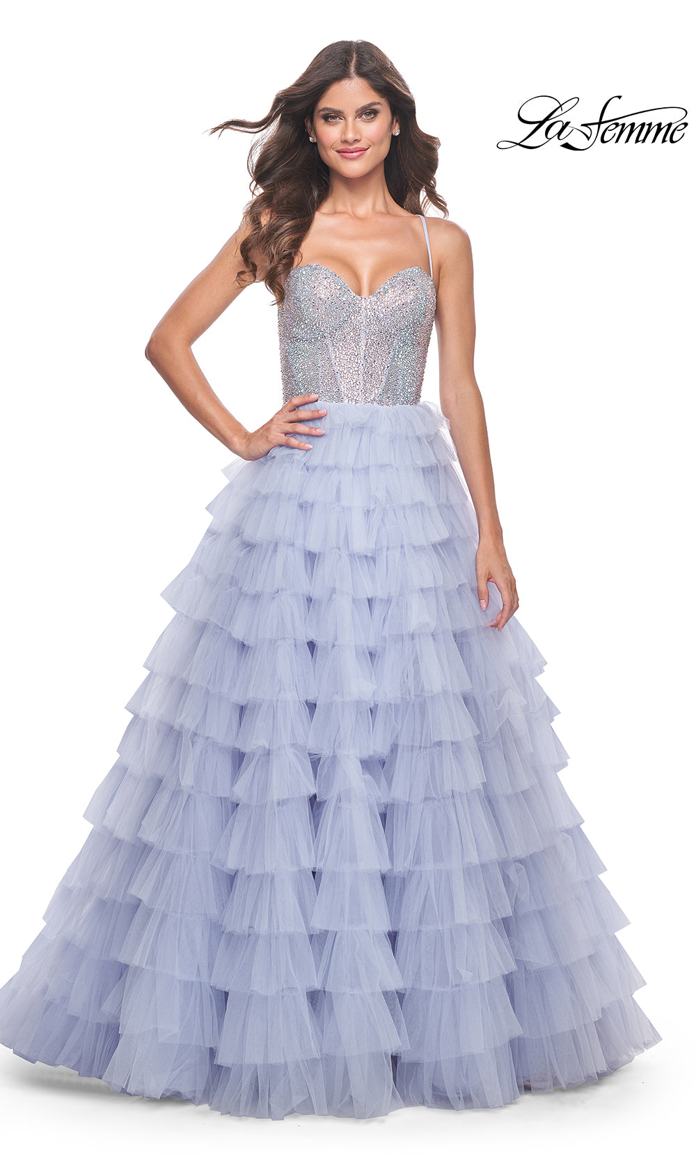 La Femme 32335 Light Periwinkle