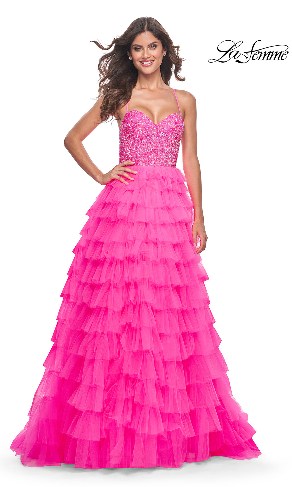 La Femme 32335 Neon Pink