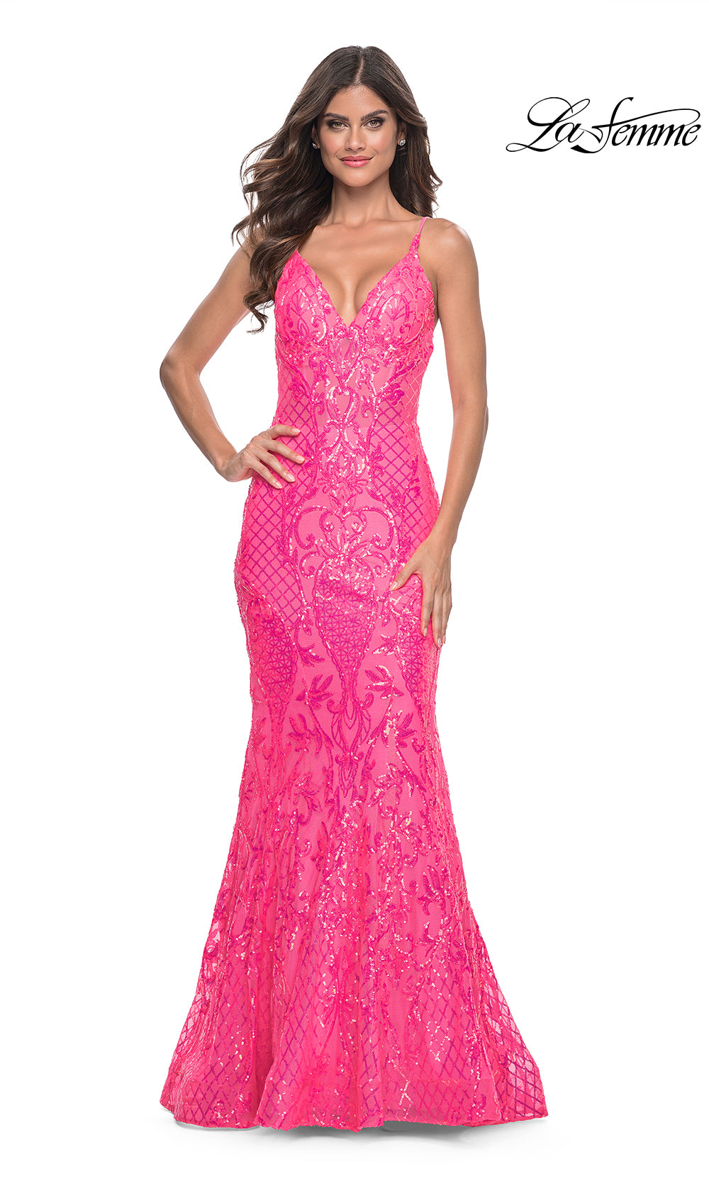 La Femme 32337 Neon Pink