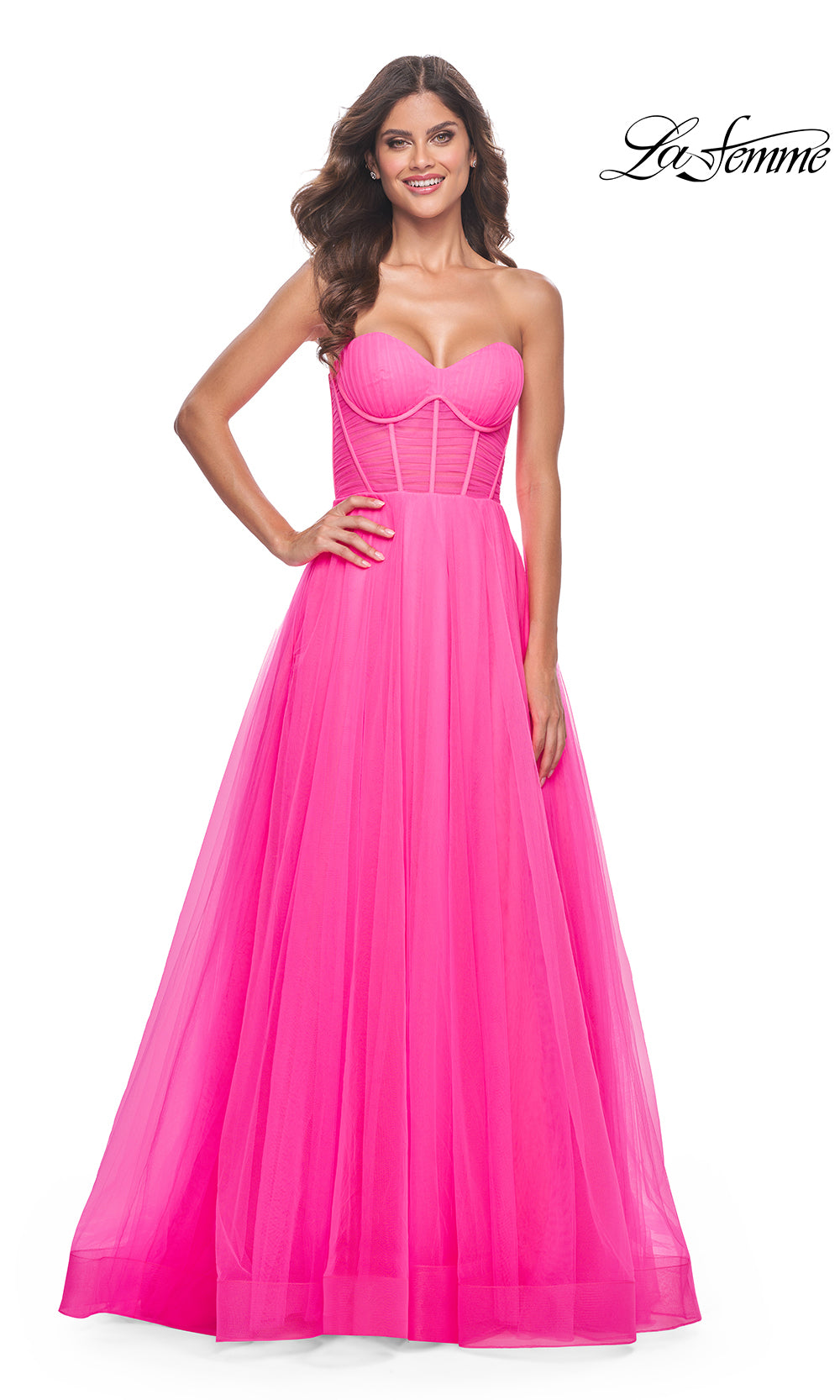 La Femme 32341 Neon Pink
