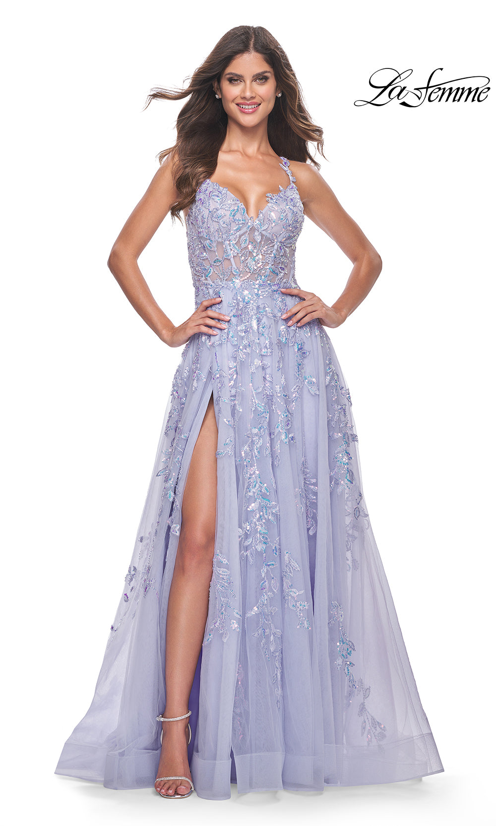 La Femme 32349 Light Periwinkle