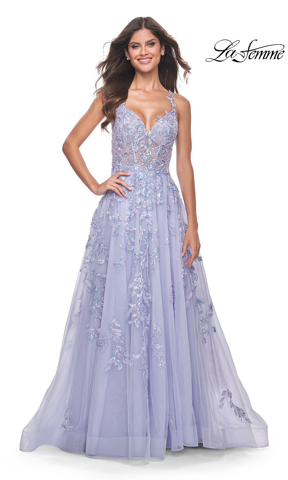 La Femme 32349 Light Periwinkle