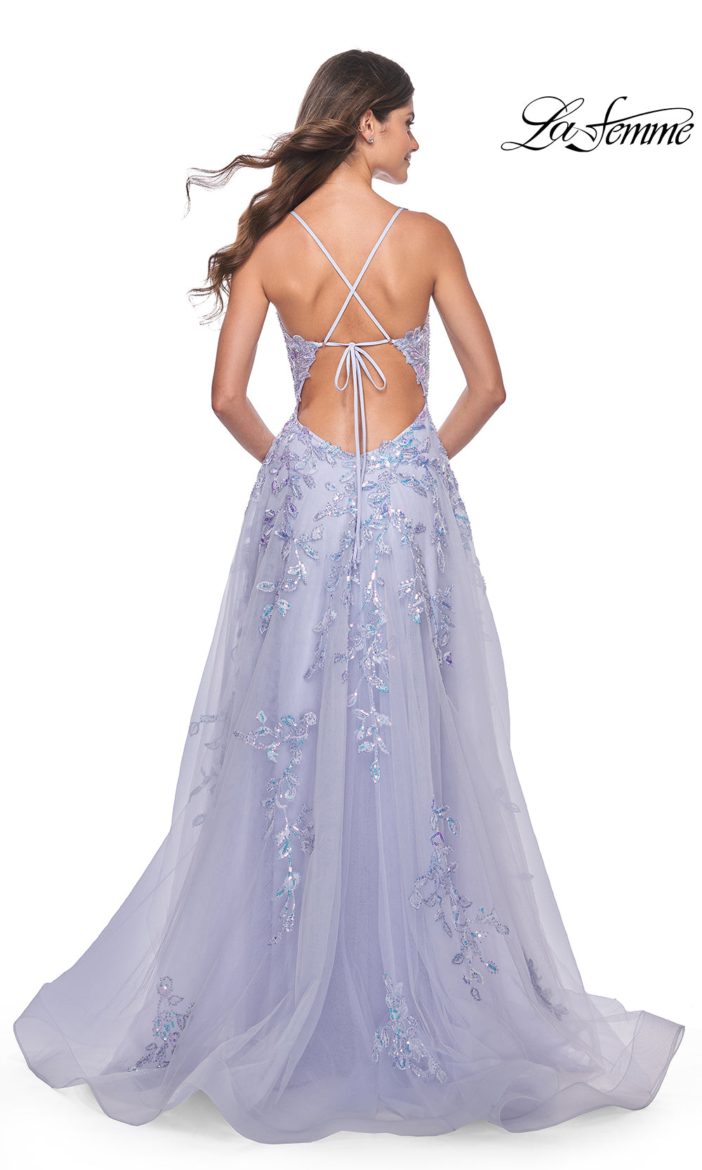 La Femme 32349 Light Periwinkle