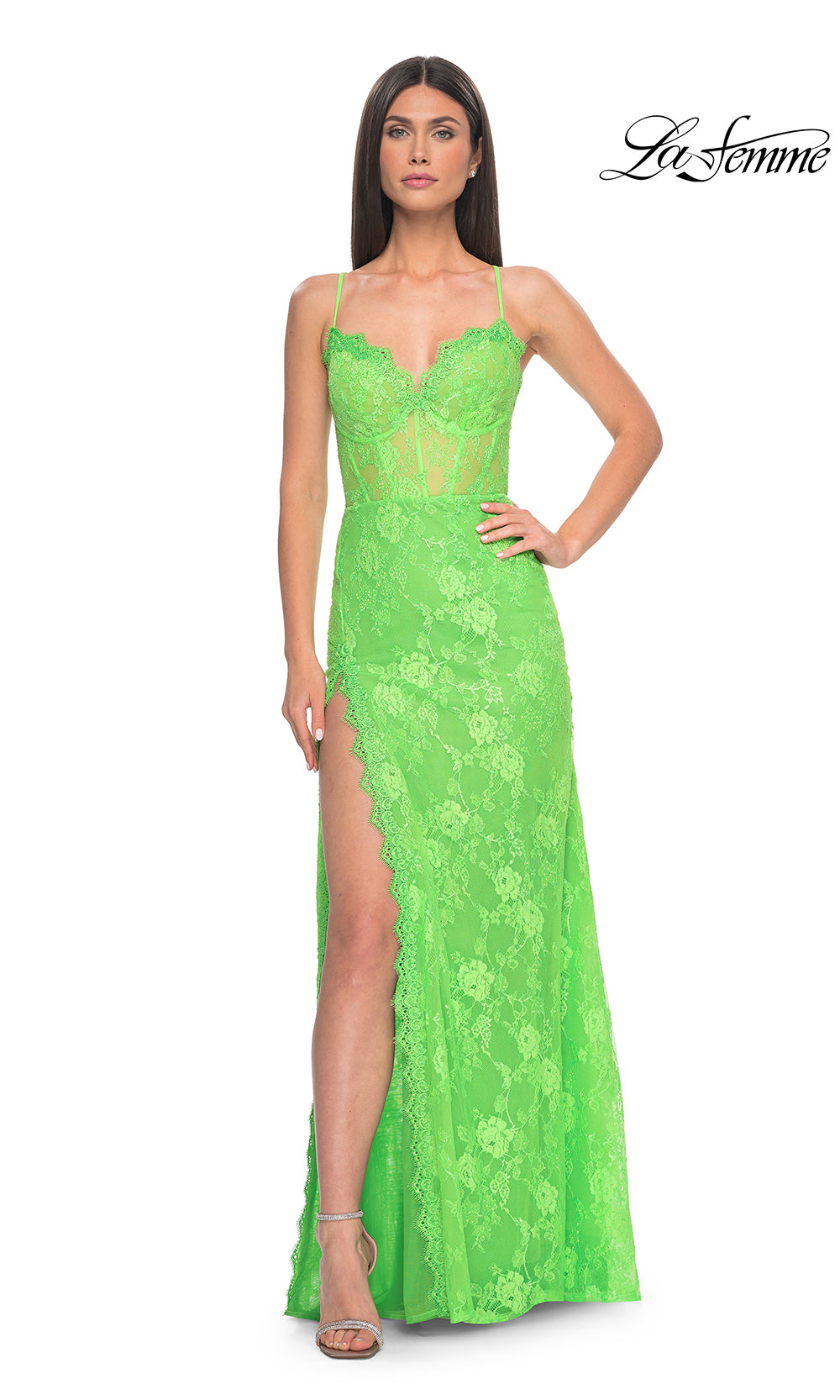 La Femme 32441 Bright Green