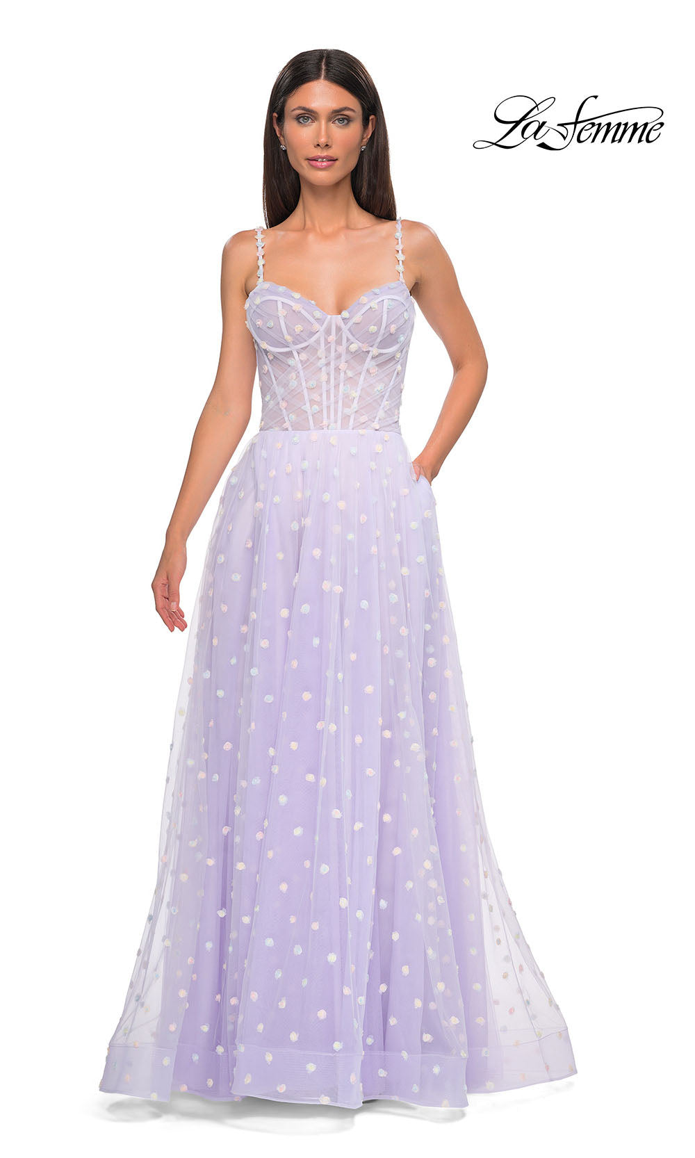 La Femme 32716 Light Periwinkle