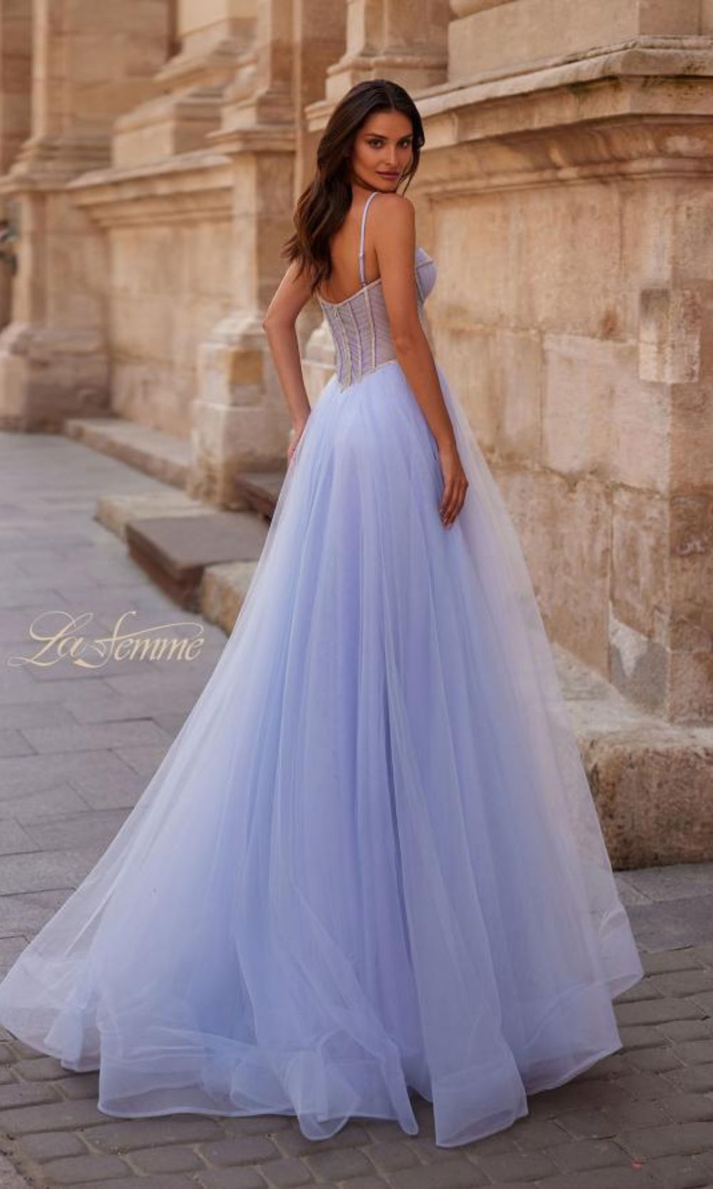 La Femme 32675 Light Periwinkle