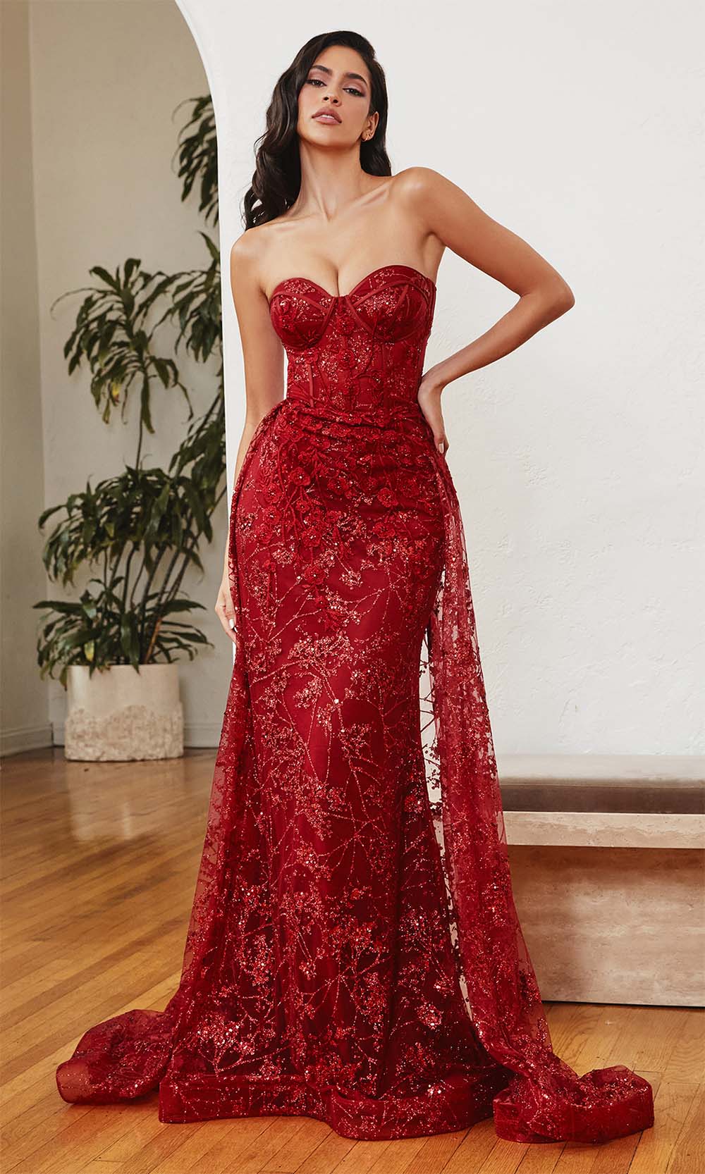 Ladivine CB046 Deep Red