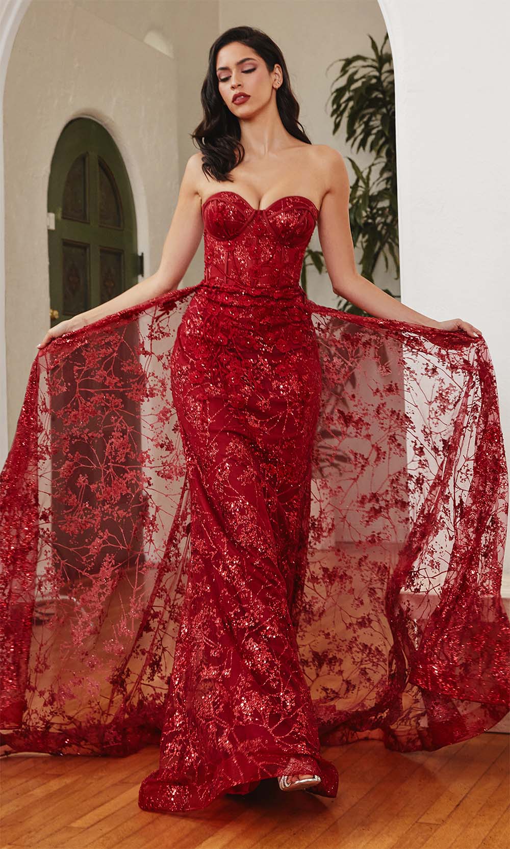 Ladivine CB046 Deep Red