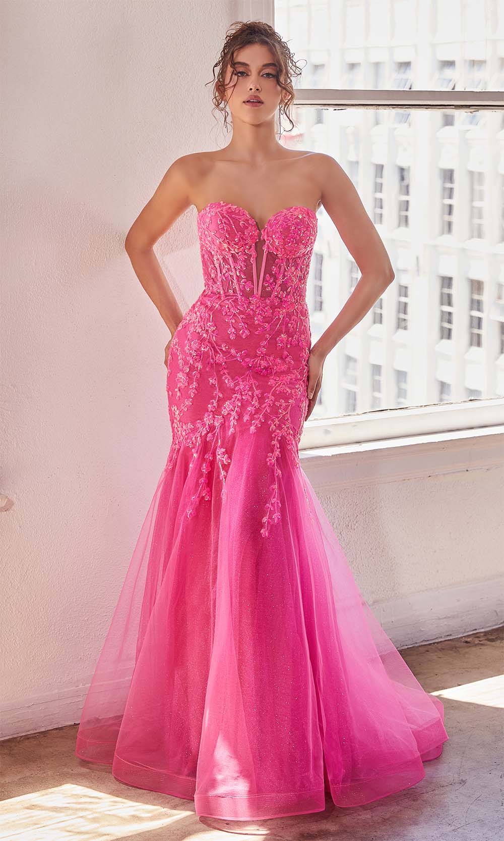 Ladivine CB139 Hot Pink