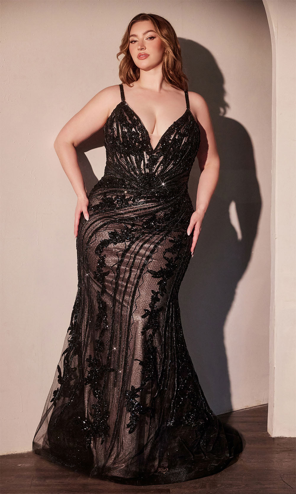 Ladivine CC0389C Black Nude