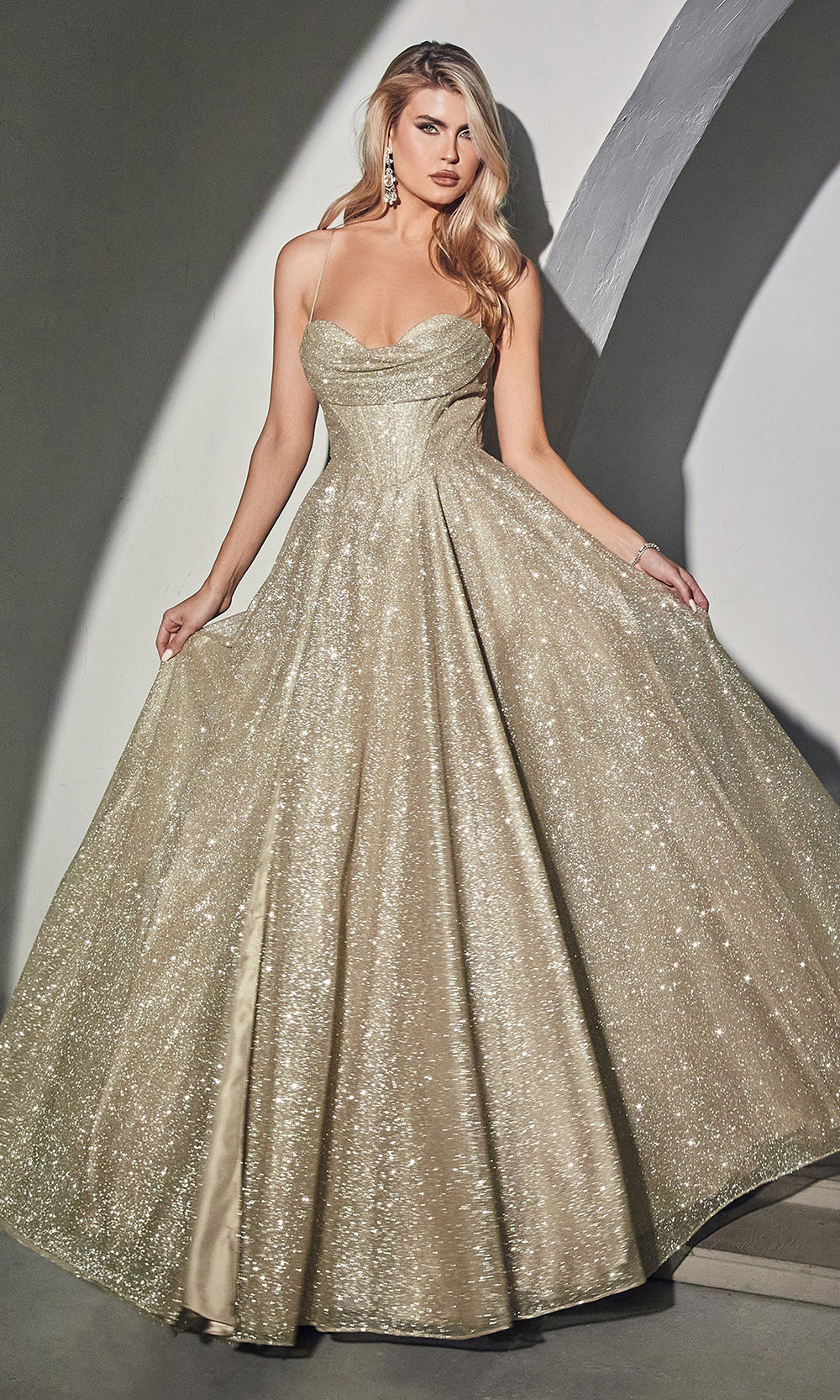 Ladivine CD252 Champagne Gold