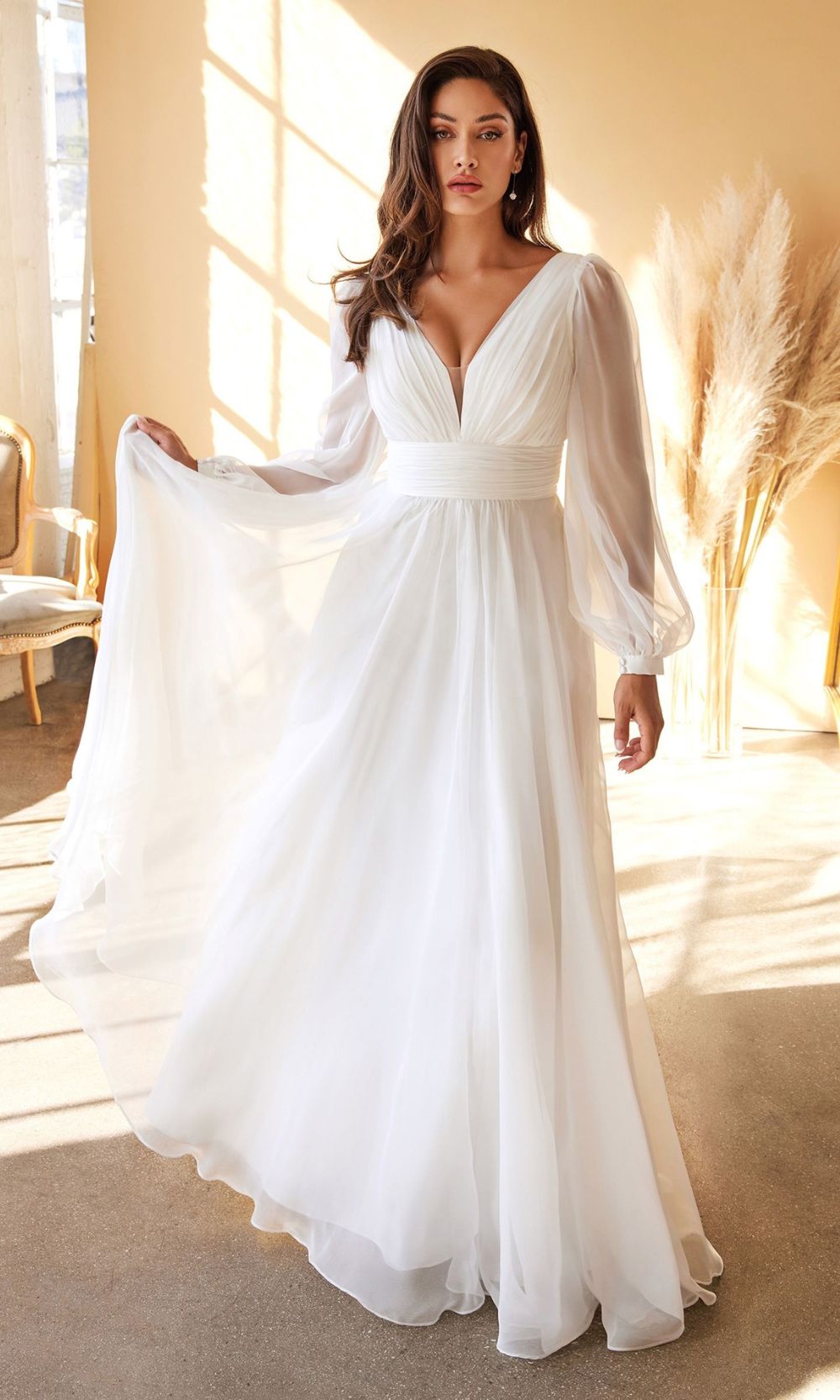 Ladivine Bridal CD0192W In Off White