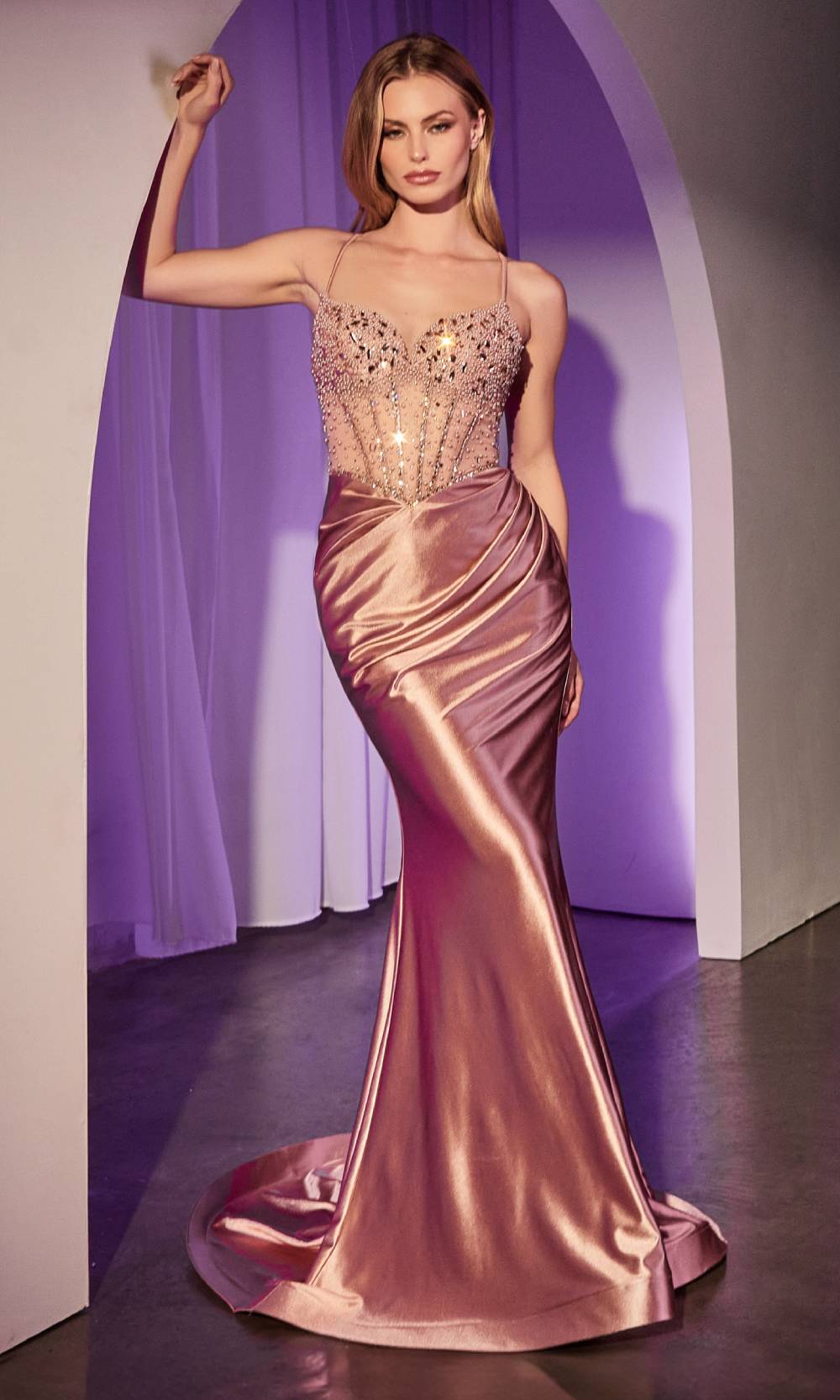 Ladivine CC8884 Rose Gold