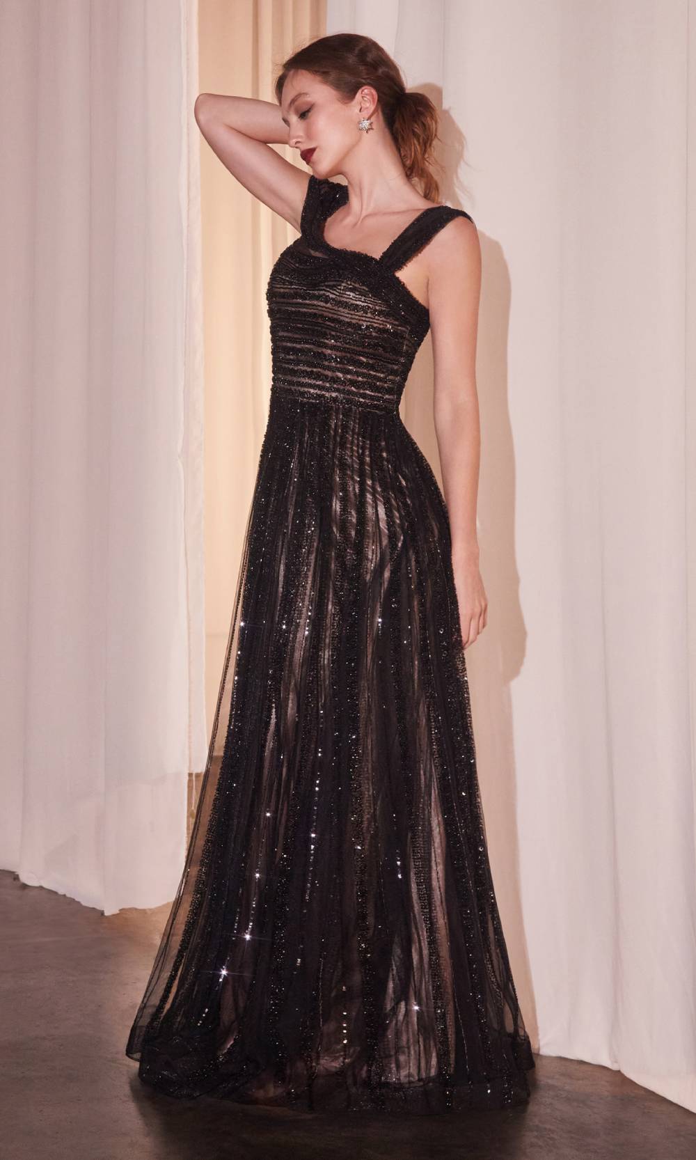 Ladivine CD0238 Blavk Nude