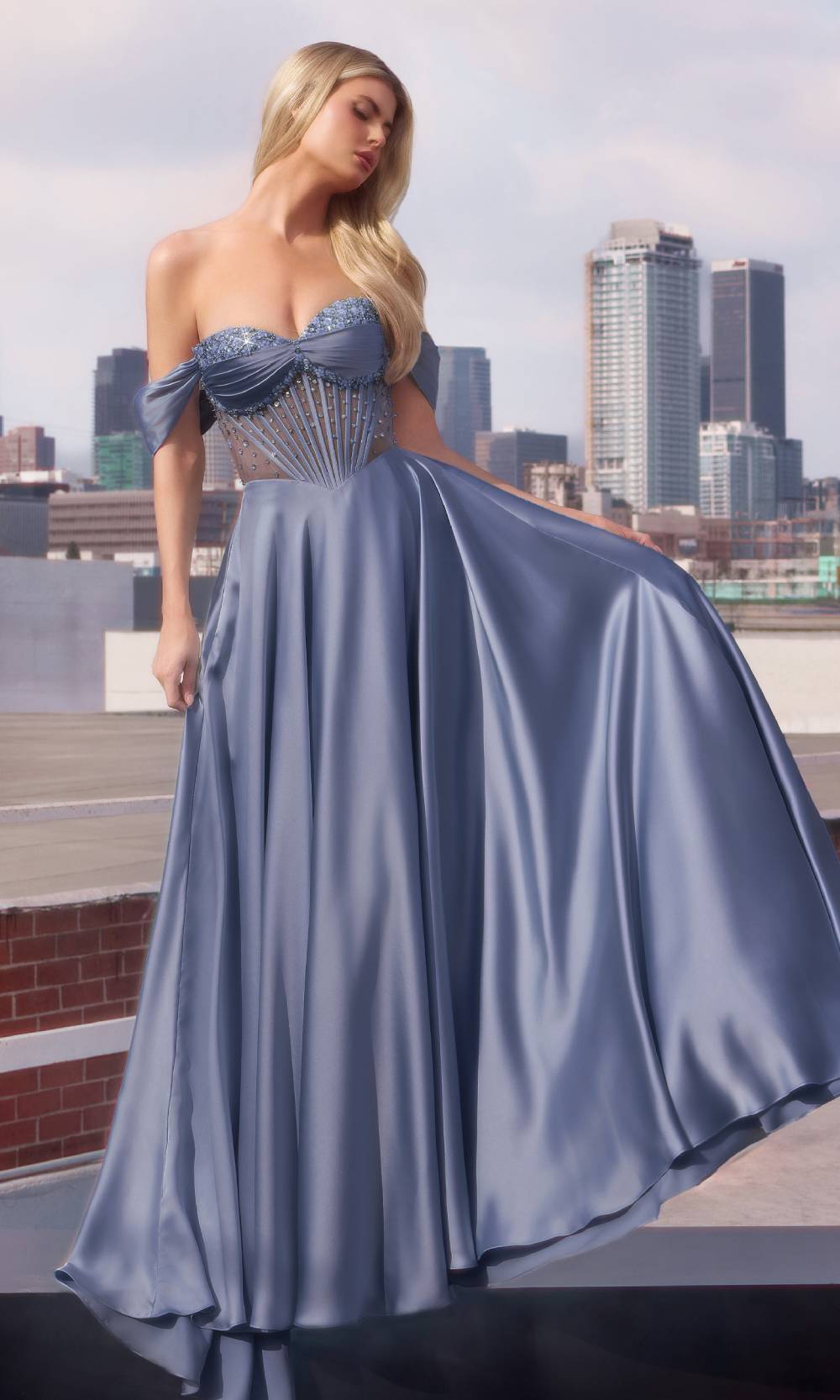 Ladivine CD297 Smoky Blue