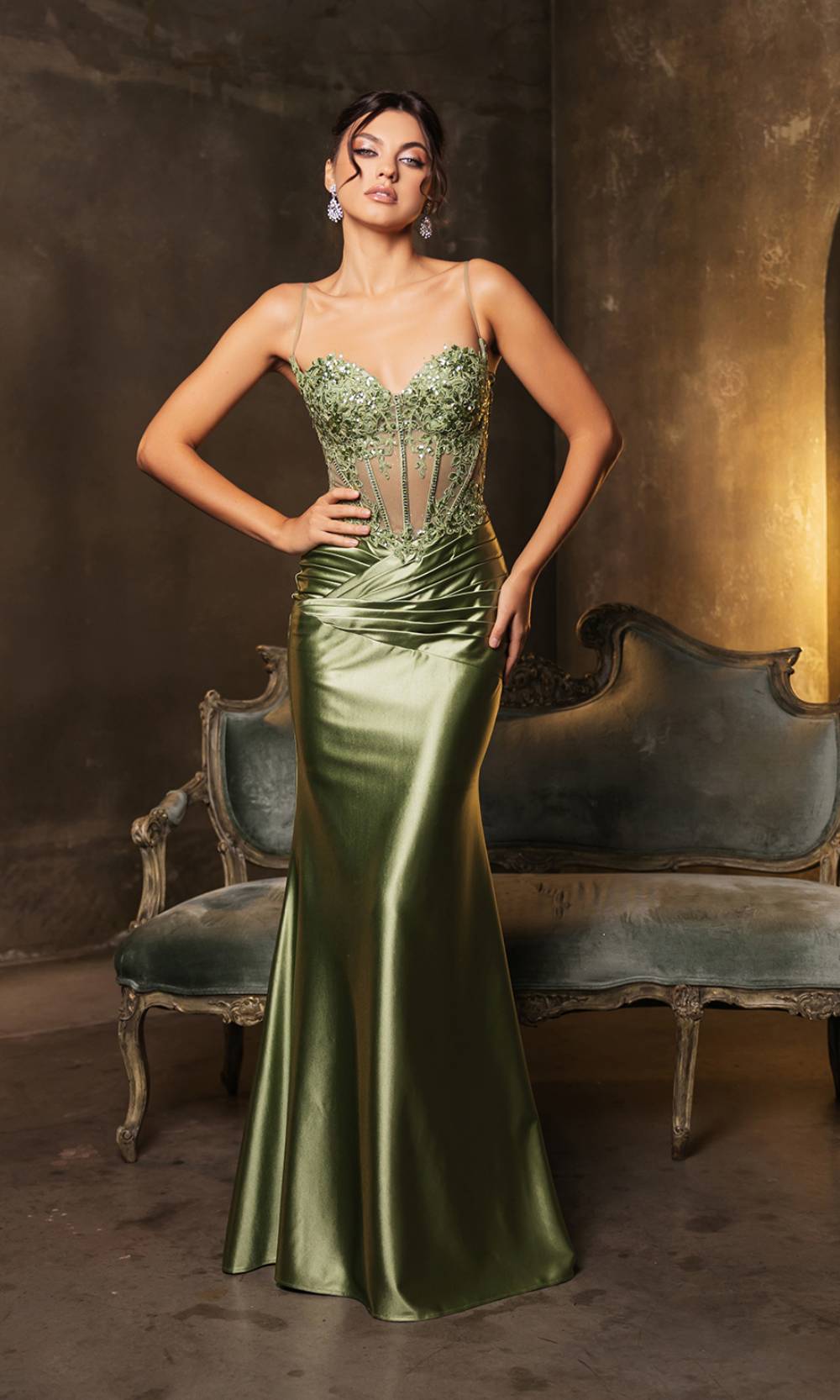 May Queen MQ2139 Olive