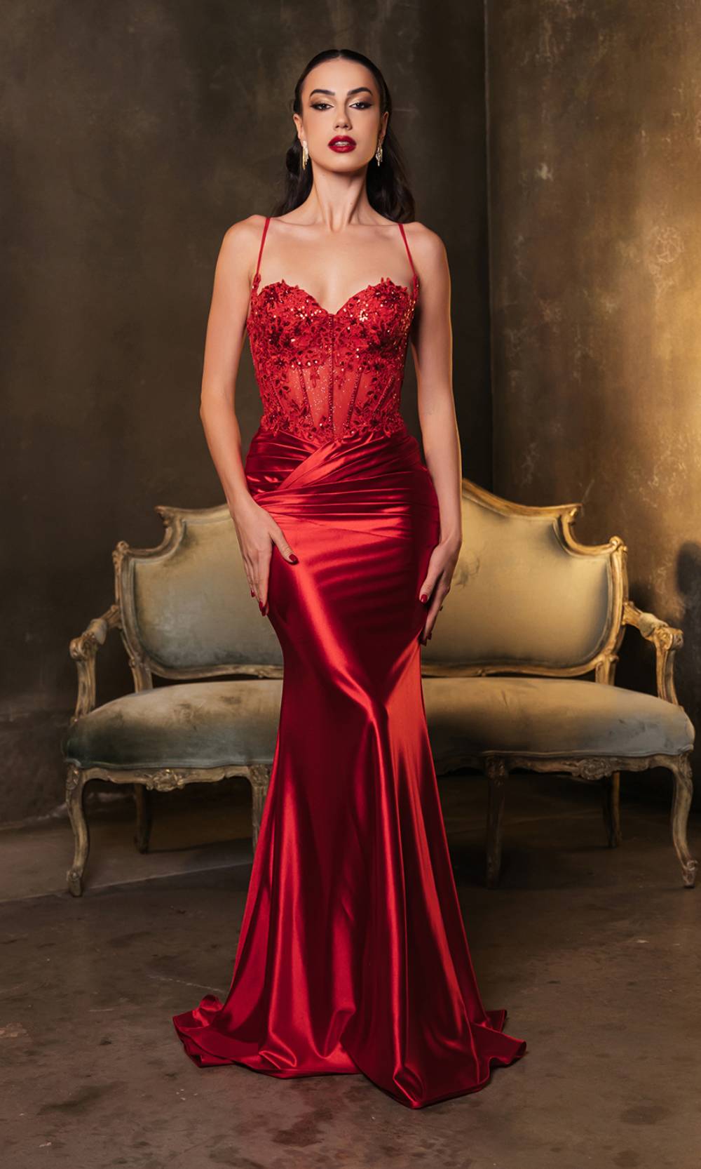 May Queen MQ2139 Red