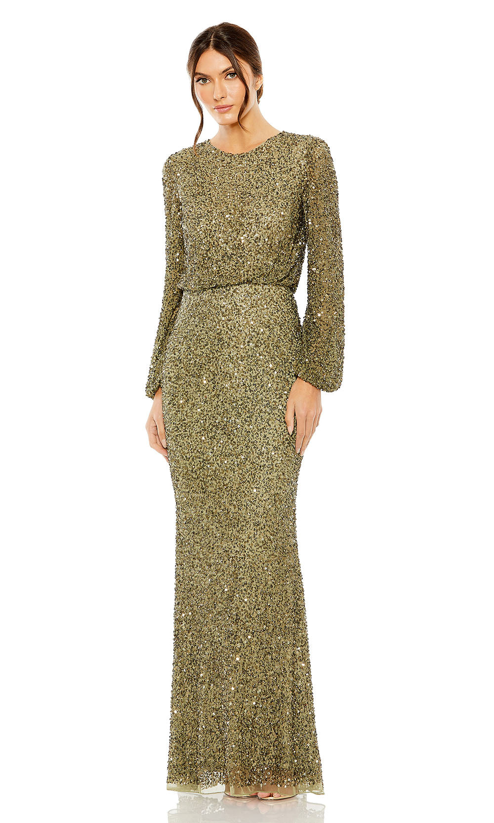 Mac Duggal 10044 Olive