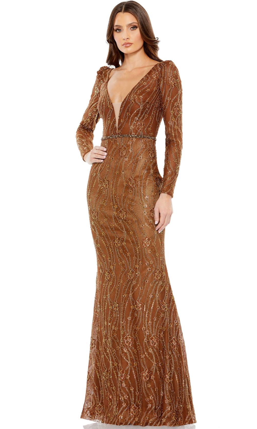 Mac Duggal 11159 Bronze