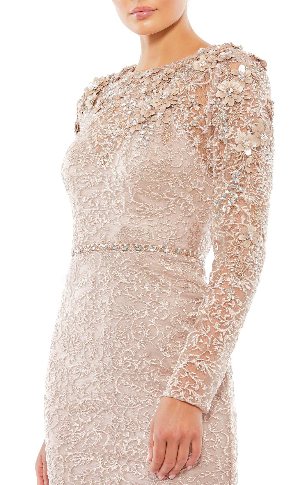 Mac Duggal 11217 Nude