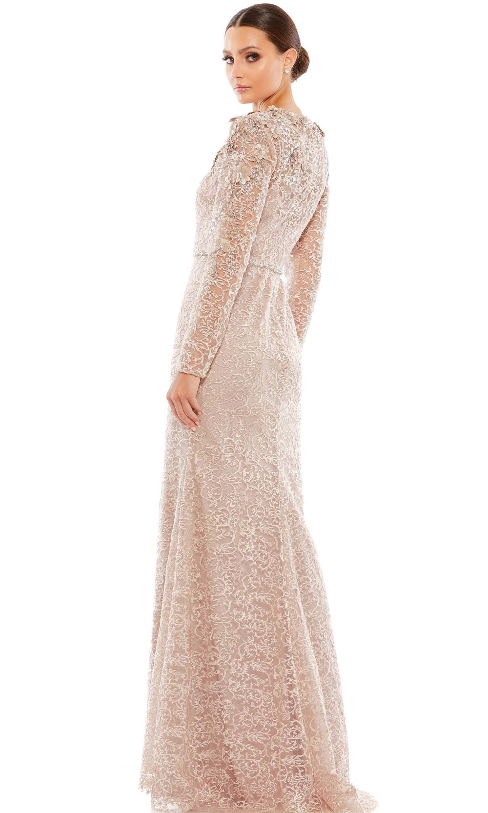 Mac Duggal 11217 Nude