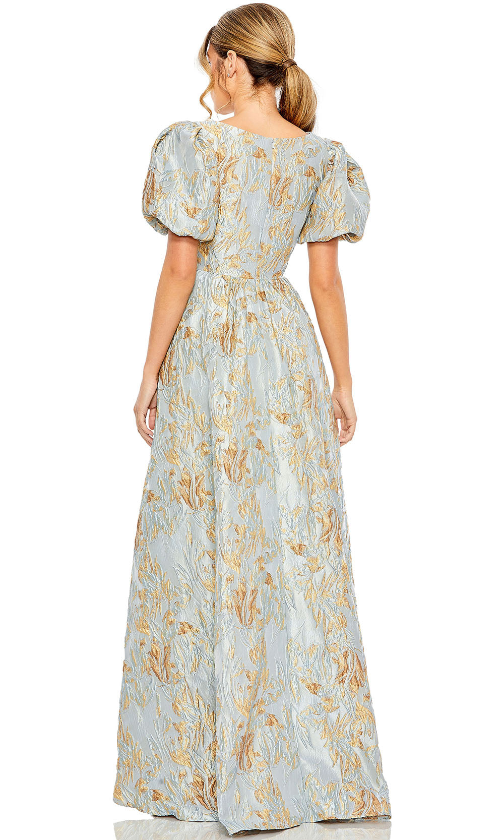 Mac Duggal 11608 Platinum Gold