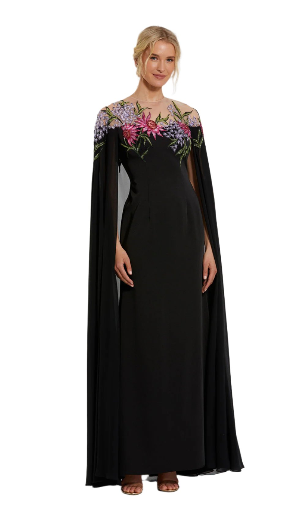 Mac Duggal 11798 Black Multi