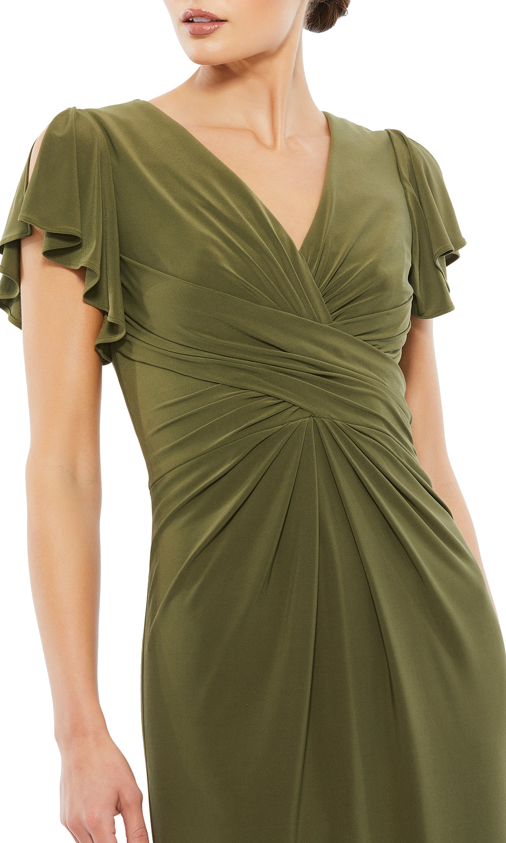 Mac Duggal 12486 Olive