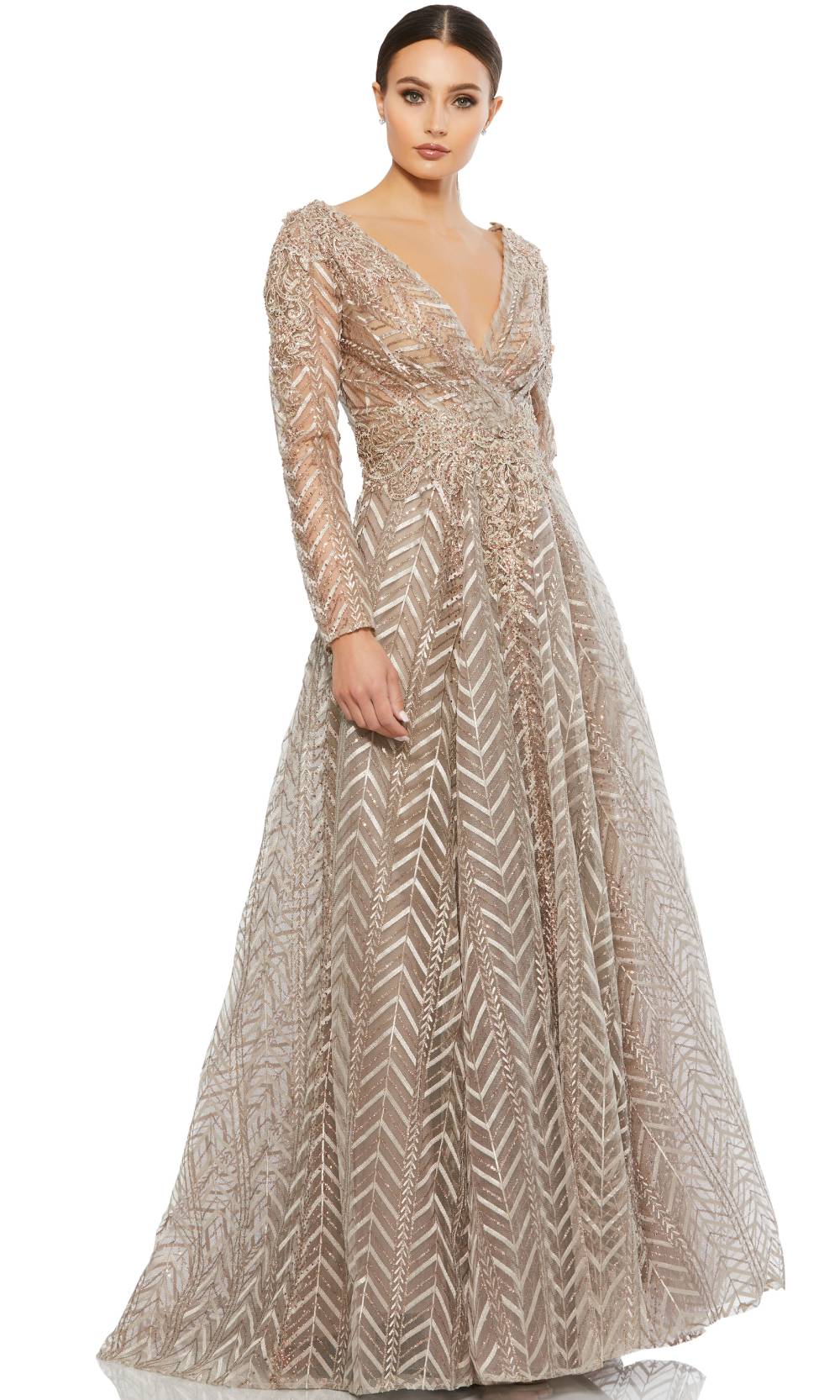 Mac Duggal 20189 Taupe