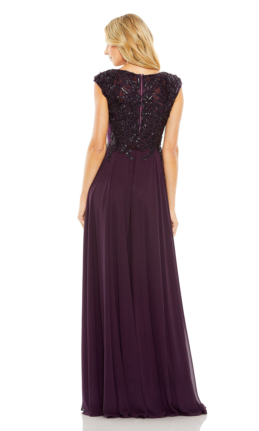 Mac Duggal 20264 Aubergine