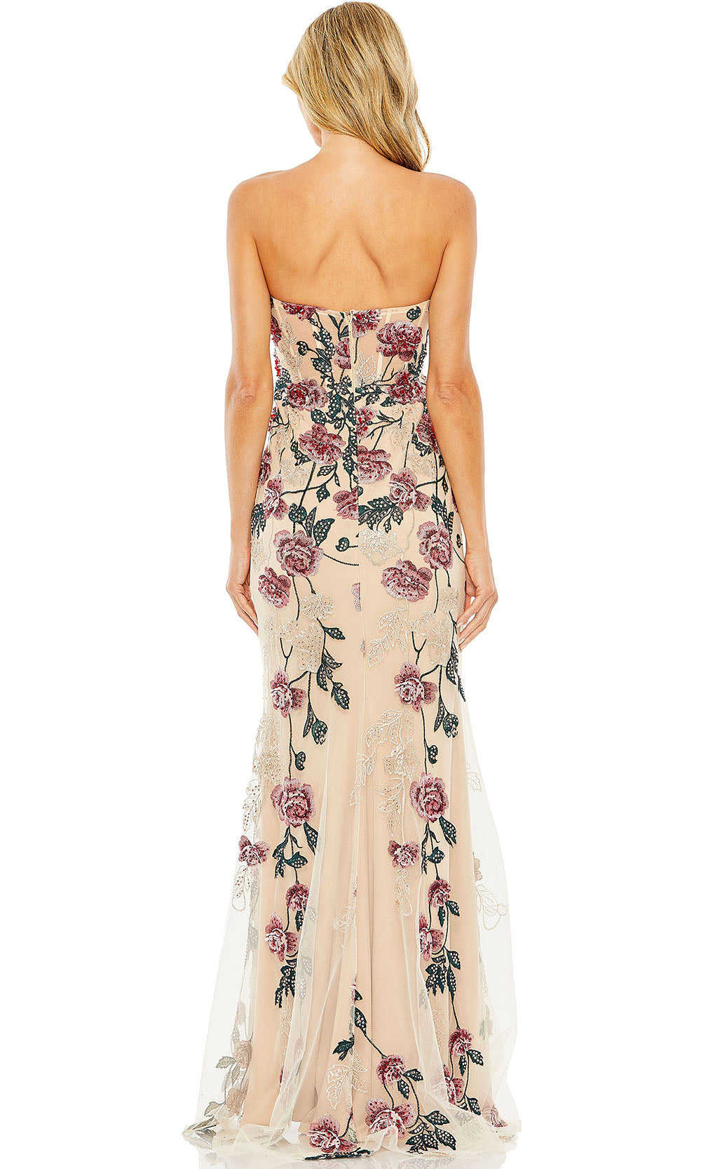 Mac Duggal 20581 Nude Multi