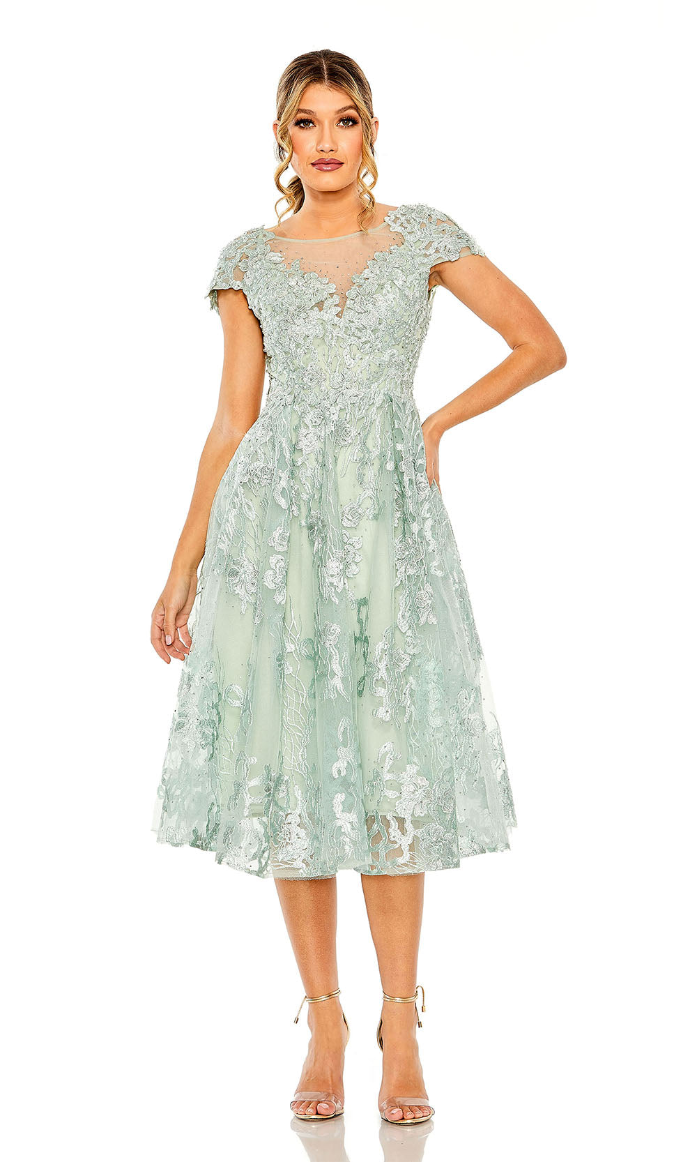 Mac Duggal 20978 Sage