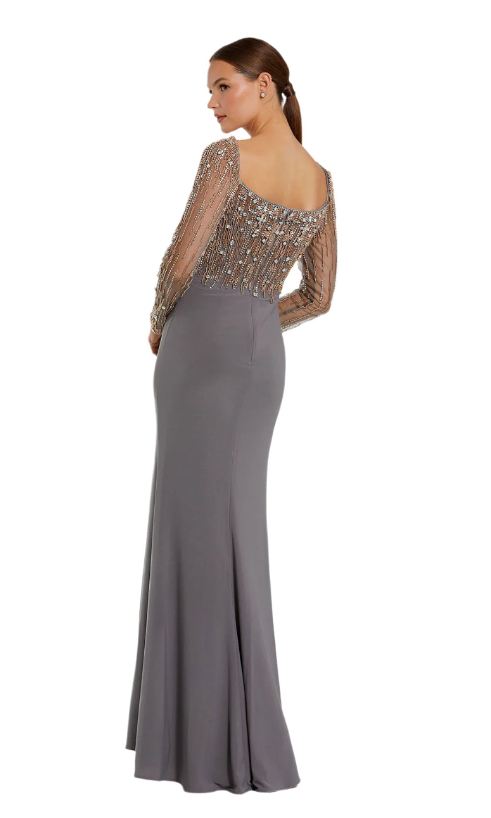 Mac Duggal 2256 Platinum Gold