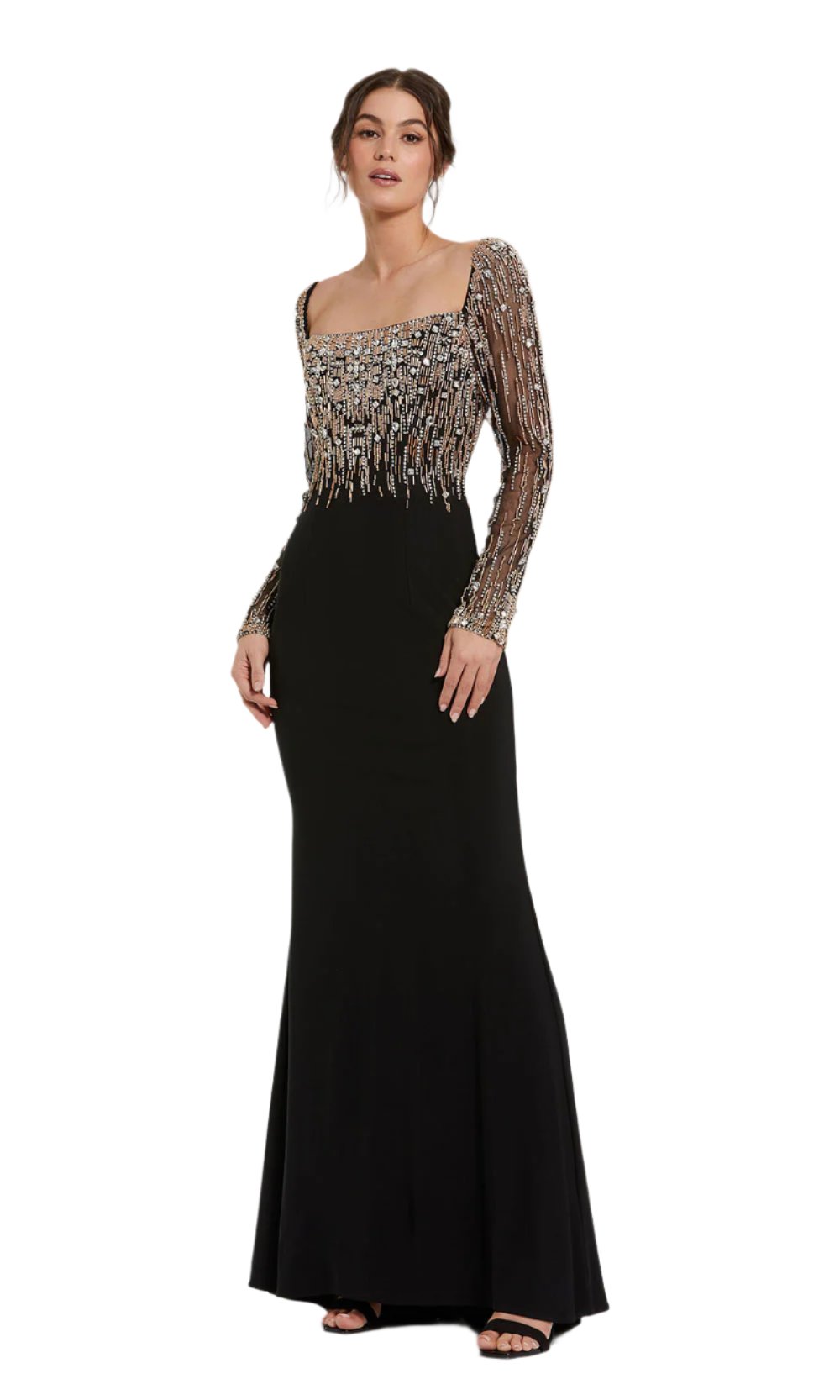 Mac Duggal 2256 Black Gold
