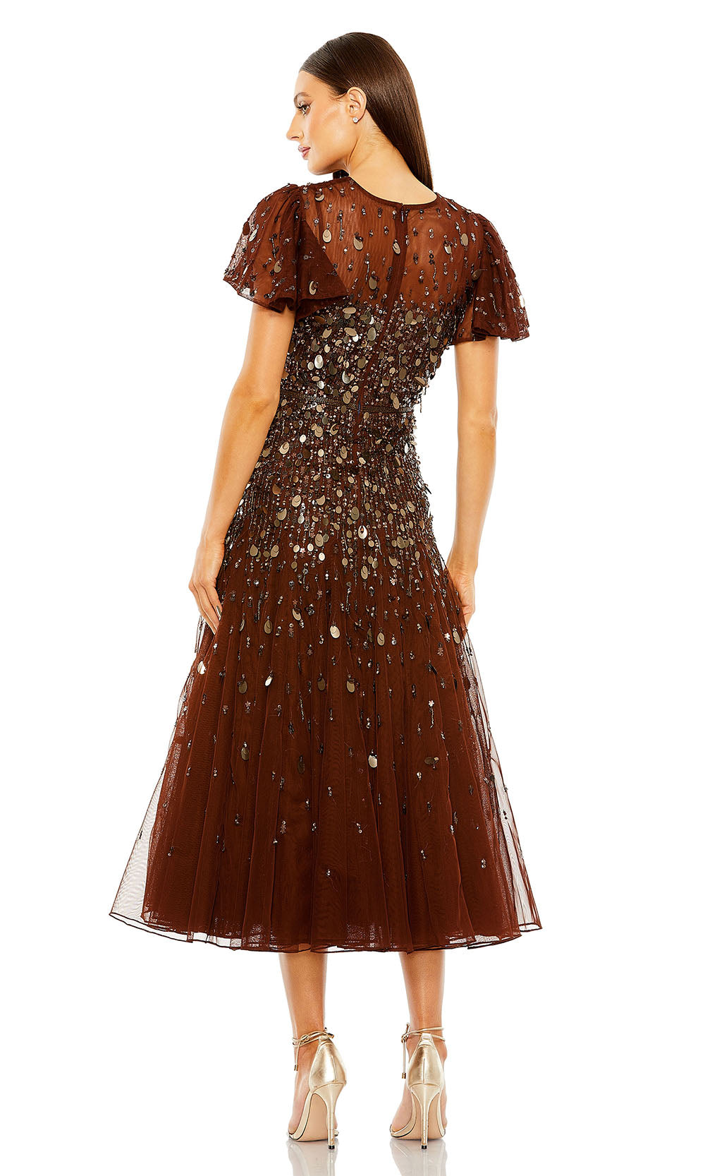Mac Duggal 24018 Espresso