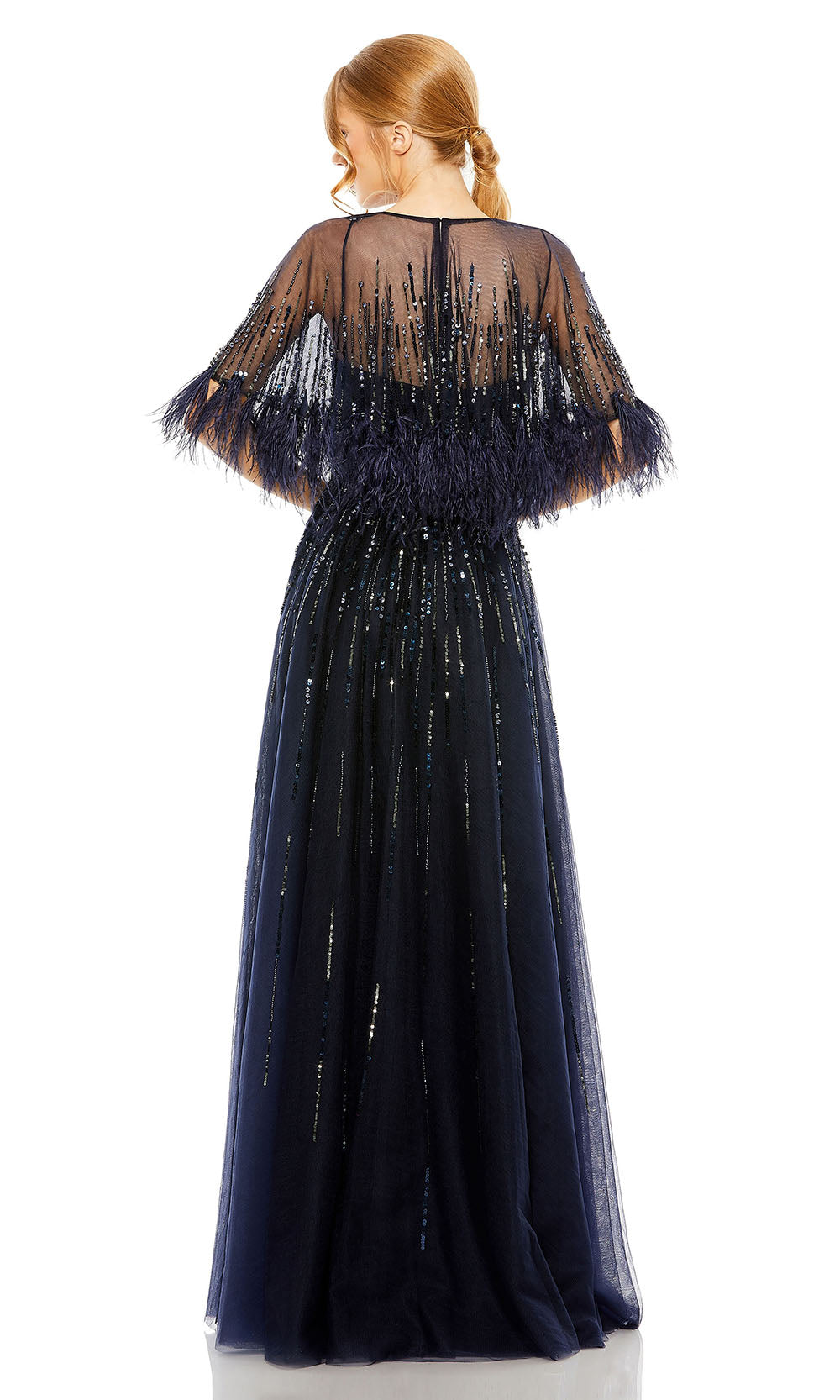 Mac Duggal 42098 Navy